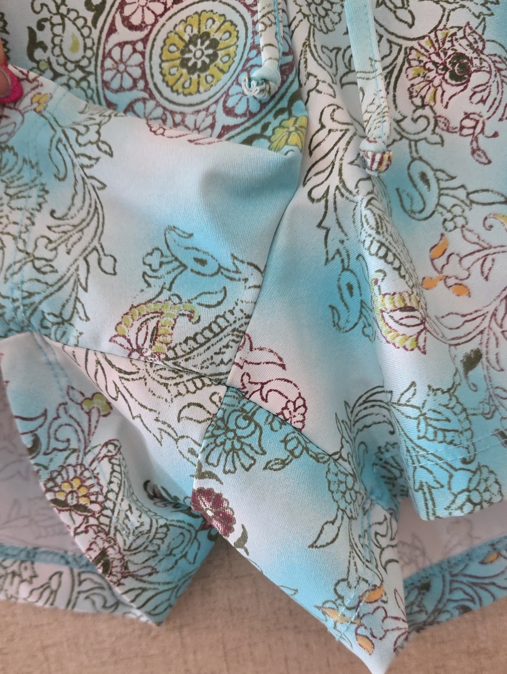 Athleta Paisley Print Swim Shorts - Picture 4 of 7